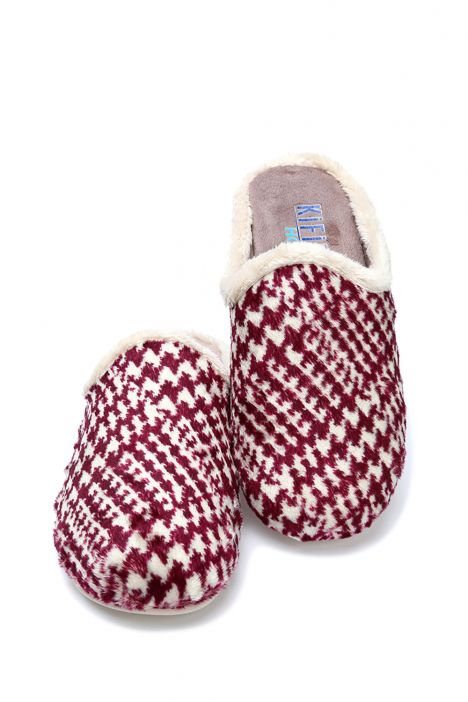 102466 Kifidis Home Kadın Ev Terliği 36-40 Bordo/Burdeos 7