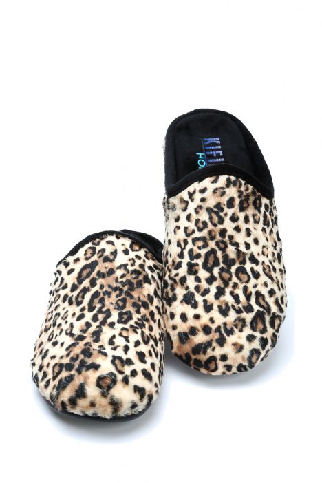 102469 Kifidis Home Kadın Ev Terliği 36-40 Leopar/Leopardo