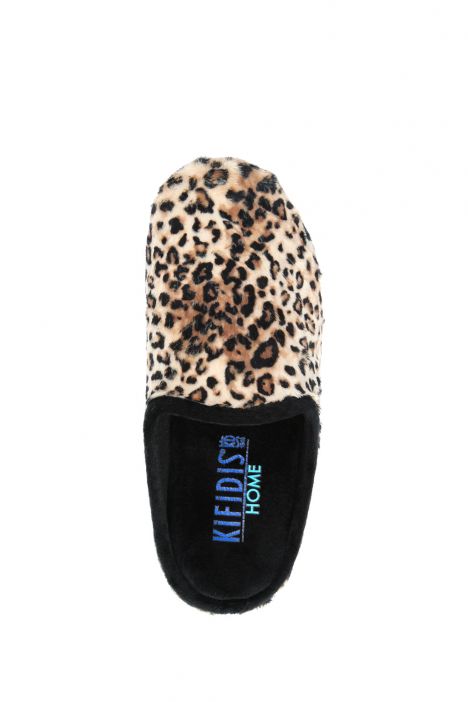 102469 Kifidis Home Kadın Ev Terliği 36-40 Leopar/Leopardo