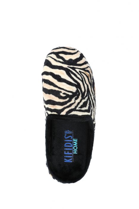 102469 Kifidis Home Kadın Ev Terliği 36-40 Zebra/Cepra