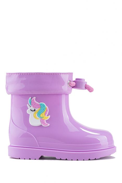 W10253 Bimbi Unicorn Yağmur Çizmesi 21-27 Lila\Malva