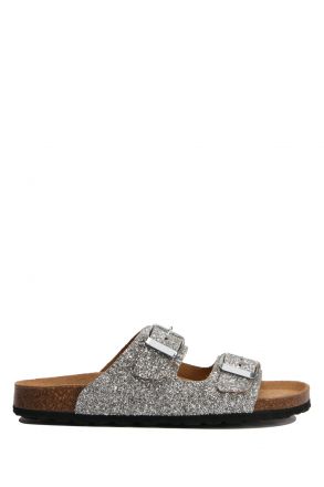 10260 Ch-Kifidis Soft Step Kadın Çift Bantlı Mantar Terlik 36-42 BRONZO