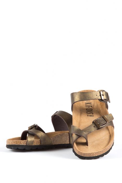 10261 Kifidis-Ch Kadın Terlik 36-41 BRONZE