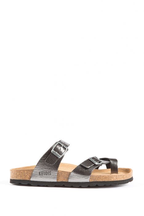 10261 Kifidis-Ch Kadın Terlik 36-41 Silver - 596