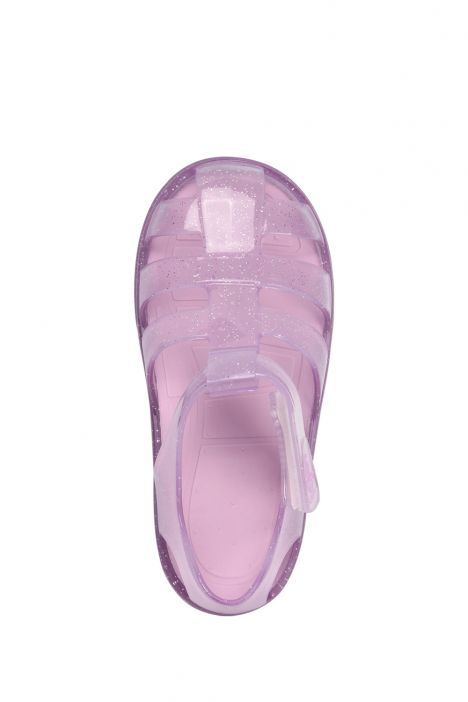 S10265 Igor Star Çocuk Sandalet 20-30 Pembe / Purpurina Malva