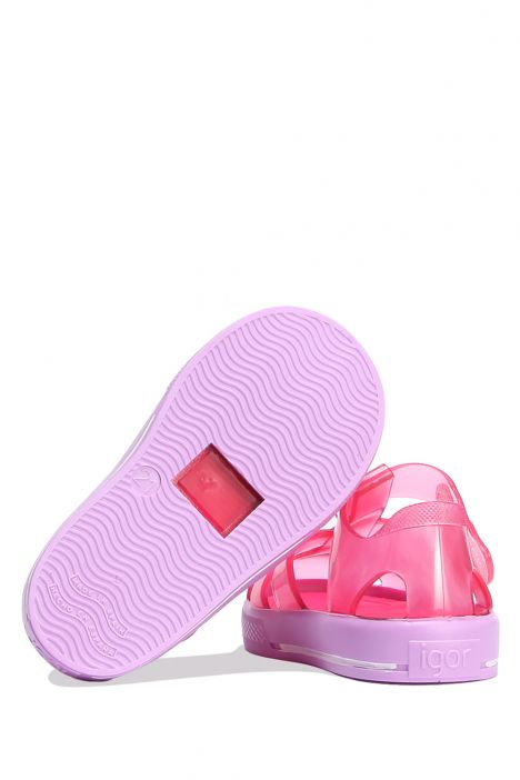 S10270 Igor Star Çocuk Sandalet 21-28 Cr.Fucsia-Malva
