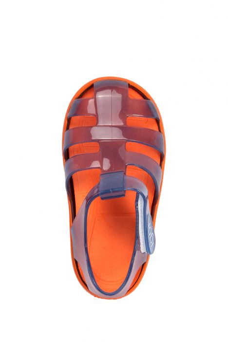 S10270 Igor Star Çocuk Sandalet 21-28 Cr.Marino-Naranja