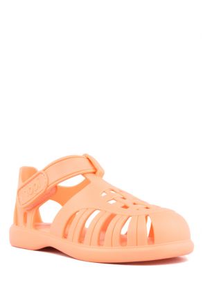 S10271 Igor Tobby Solid Çocuk Sandalet 20-27 Turuncu - Apricot
