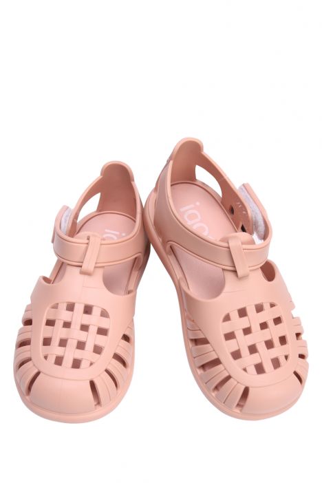 S10271 Igor Tobby Solid Çocuk Sandalet 20-27 Pembe - Maquillaje