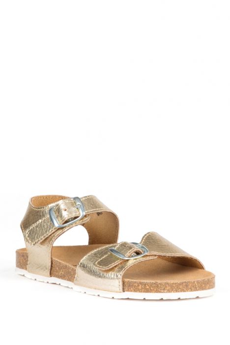 10273 Ch-Kifidis Çocuk Sandalet 24-30 Dore / Gold