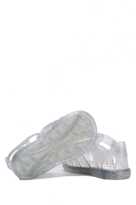 S10279 Igor Tobby Çocuk Sandalet 20-25 Silver / Transparan Silver