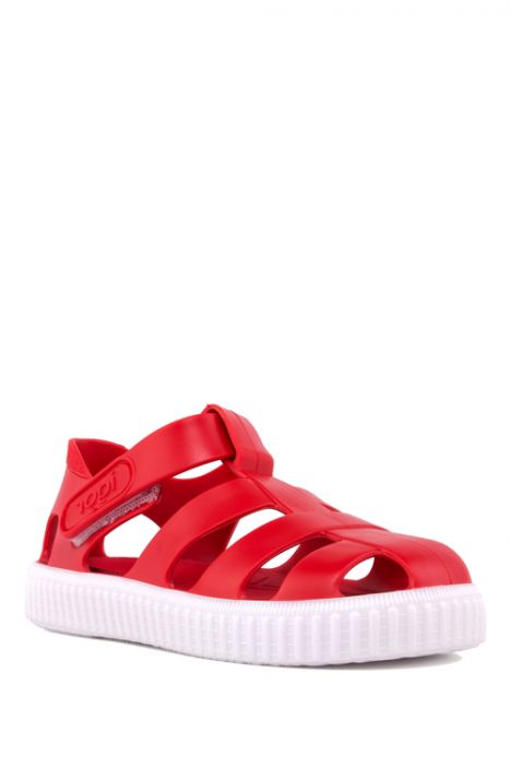 S10289 Igor Nico Çocuk Sandalet 21-27 Kırmızı - Rojo