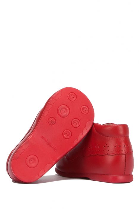 10307 Chiquitin İlk Adım Çocuk Ayakkabısı 19-24 Kırmızı / Rojo