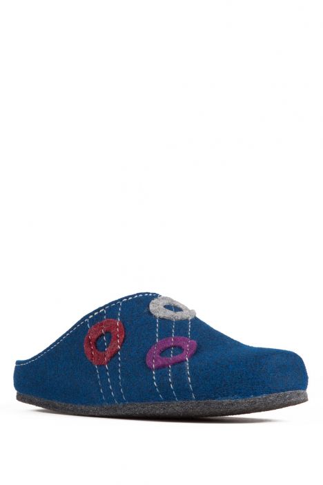 10335 Ch-Kifidis Kadın Terlik 36-42 Mavi / Blue