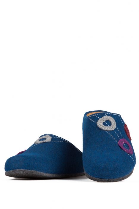 10335 Ch-Kifidis Kadın Terlik 36-42 Mavi / Blue
