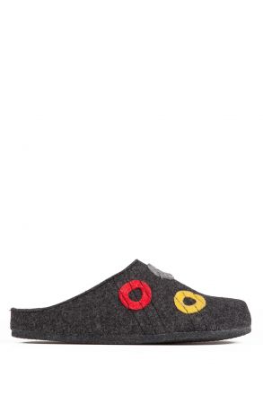 10335 Ch-Kifidis Kadın Terlik 36-42 NERO-ANTRACITE