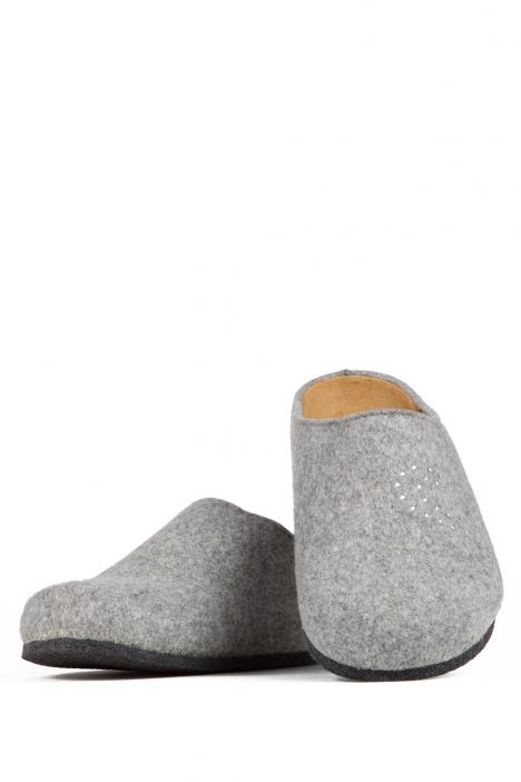 10347 Ch-Kifidis Kadın Terlik 36-42 Gri / Grey
