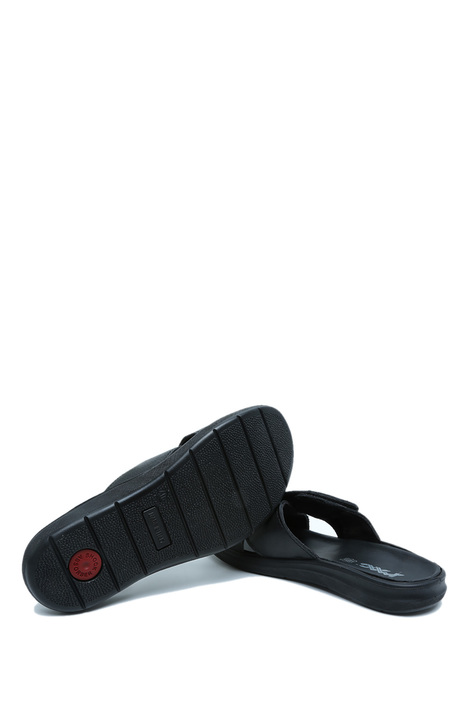 103610 Imac Lark Erkek Çapraz Bantlı Deri Terlik 40-46 Siyah/Nero 26790/011 Nero