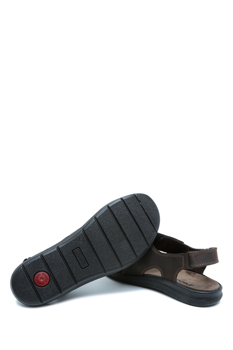 103631 Imac Lark Erkek Anatomik Deri Sandalet 40-46 Kahve/Caffe 3474/017 Marrone