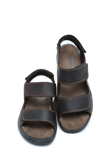 103631 Imac Lark Erkek Anatomik Deri Sandalet 40-46 Kahve/Caffe 3474/017 Marrone