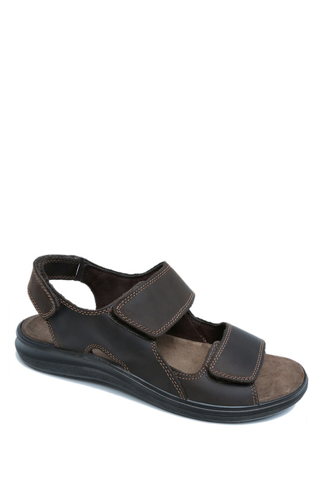 103631 Imac Lark Erkek Anatomik Deri Sandalet 40-46 Kahve/Caffe 3474/017 Marrone