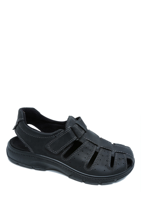 103900 Imac Laker Erkek Anatomik Deri Sandalet 40-46 Siyah/Nero 3470/011 Nero Nabu