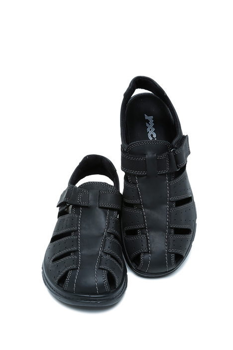 103900 Imac Laker Erkek Anatomik Deri Sandalet 40-46 Siyah/Nero 3470/011 Nero Nabu