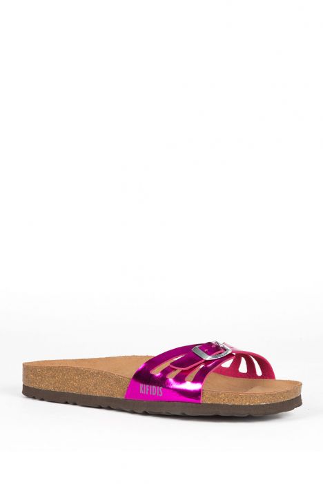 10399 Ch-Kifidis Kadın Terlik 36-41 Fuşya / Fuxia