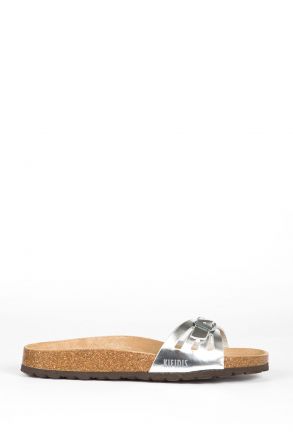 10399 Ch-Kifidis Kadın Terlik 36-41 Gri / Silver