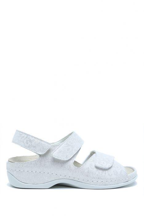 1040 Berkemann Rina Kadın Anatomik Deri Sandalet 3.0-8.5 Desert - Velours/Stretch - 789