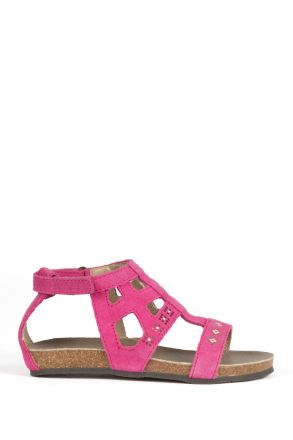 10447 Ch-Kifidis Çocuk Sandalet 27-30 Fuşya / Fuxia