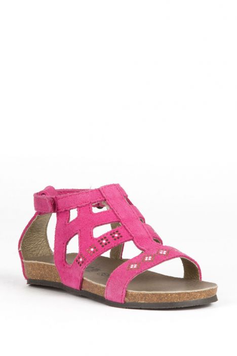 10447 Ch-Kifidis Çocuk Sandalet 27-30 Fuşya / Fuxia