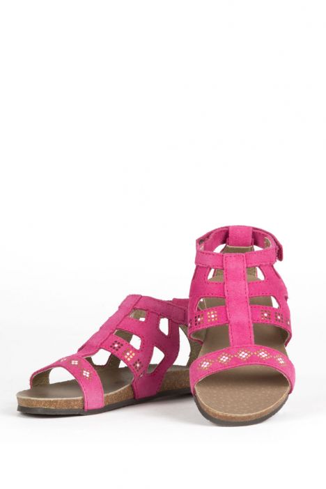 10447 Ch-Kifidis Çocuk Sandalet 27-30 Fuşya / Fuxia