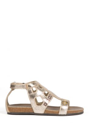 10447 Ch-Kifidis Çocuk Sandalet 27-30 Dore / Gold