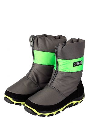1059 Buckhead Peaky Kar Botu 21-30 Antrasit / Antracite-Fluo Verde
