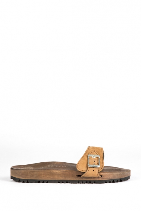 106 Berkemann Ahşap Sauna Terlik (3-9) Taupe Nubuck - 701