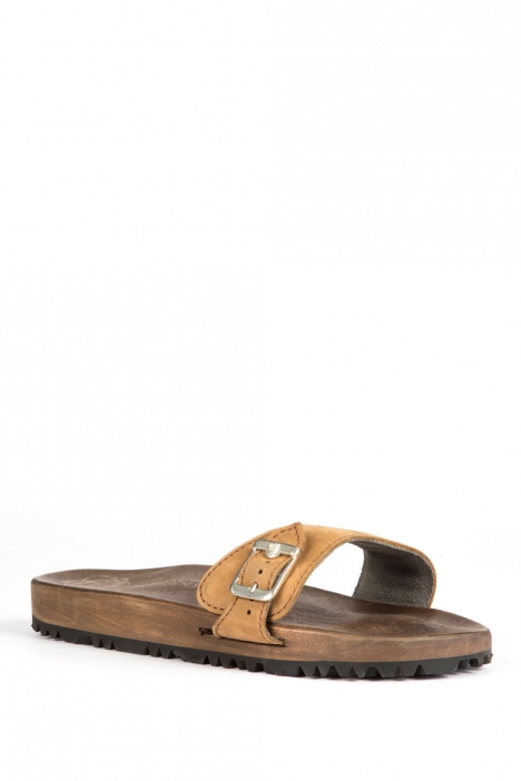 106 Berkemann Ahşap Sauna Terlik (3-9) Taupe Nubuck - 701