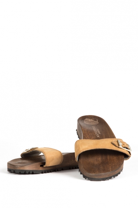 106 Berkemann Ahşap Sauna Terlik (3-9) Taupe Nubuck - 701