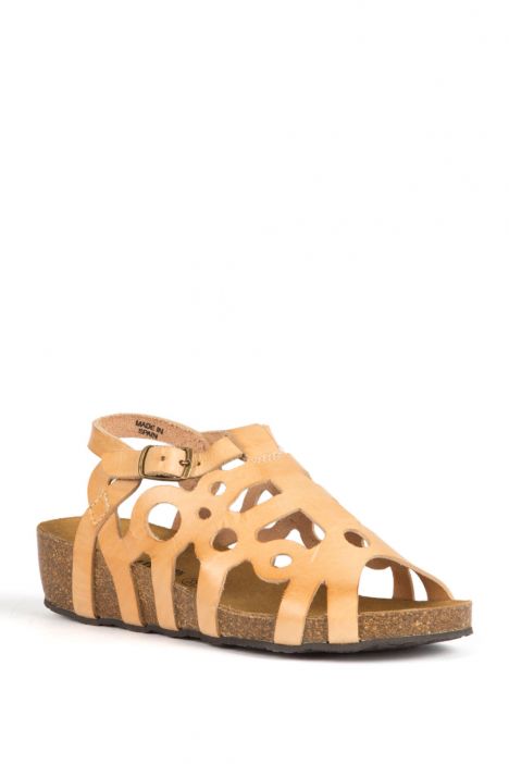 10611 Ch-Kifidis Çocuk Sandalet 31-36 TOBACCO