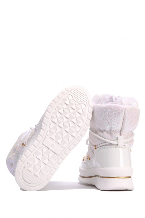1061 Buckhead Carso Fairy WP Çizmesi 29-33 Beyaz \ White
