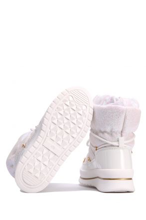 1061 Buckhead Carso Fairy WP Çizmesi 29-33 Beyaz \ White