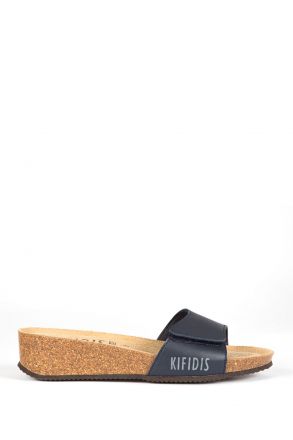 10661 Ch-Kifidis Kadın Terlik 36-42 Lacivert / Navy Blue
