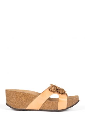10670 Ch-Kifidis Kadın Terlik 36-41 TOBACCO