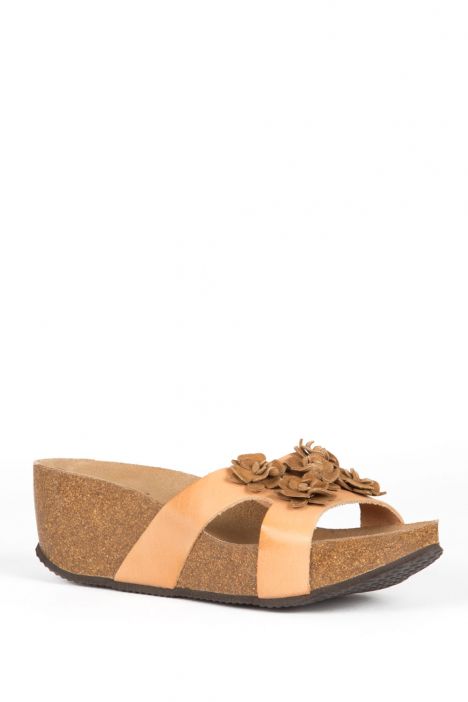10670 Ch-Kifidis Kadın Terlik 36-41 TOBACCO
