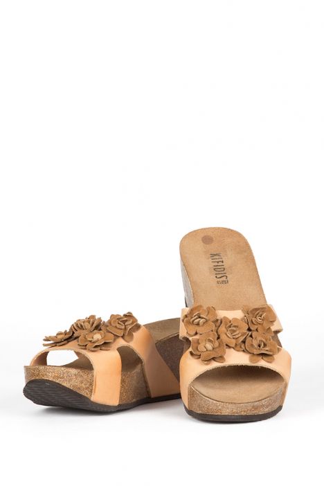 10670 Ch-Kifidis Kadın Terlik 36-41 TOBACCO