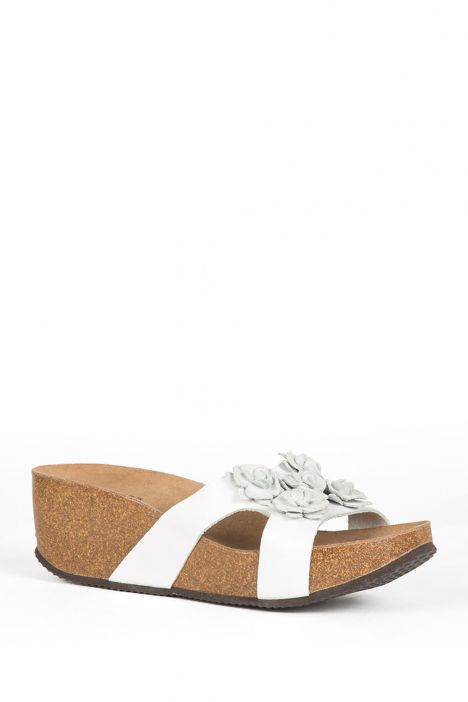 10670 Ch-Kifidis Kadın Terlik 36-41 Beyaz / White
