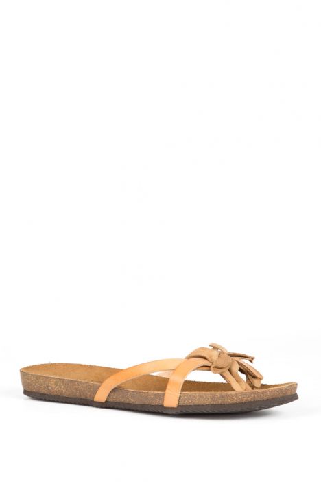 10681 Ch-Kifidis Kadın Terlik 36-41 TOBACCO