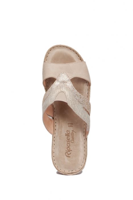 10704 Riposella Kadın Terlik 35-41 - BT Bej / Beige
