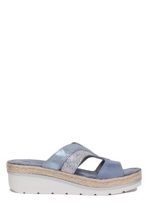 10704 Riposella Kadın Terlik 35-41 - BT Mavi / Blue