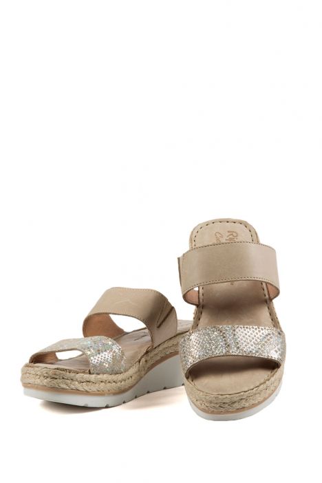 10708 Riposella Kadın Terlik 35-41 Bej / Beige